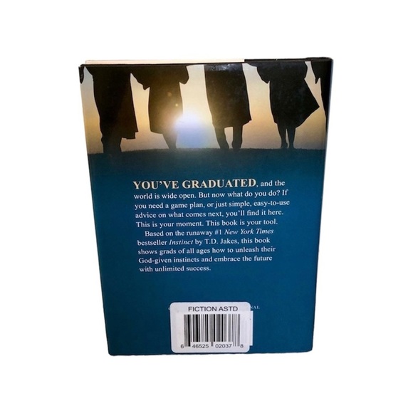 Instinct For Graduates Hardcover Christian Book by T.D. Jakes - Picture 5 of 9